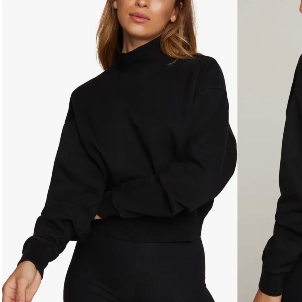 Mock Neck Sweatshirt - Medium (2)